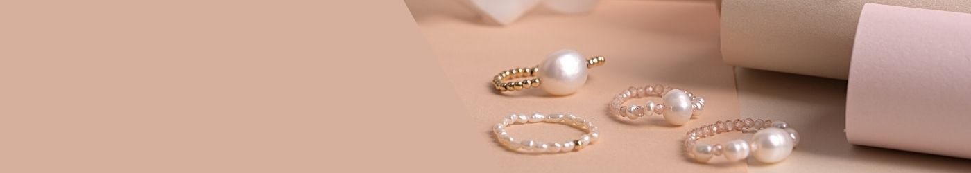 pierścionki z perłami